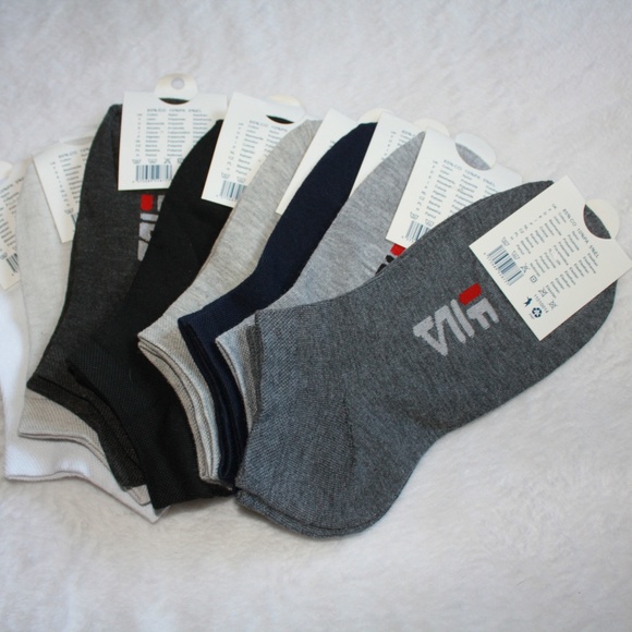 8 PAIRS FILA SOCKS SIZE 5-10 NO SHOW STYLE - Picture 3 of 3